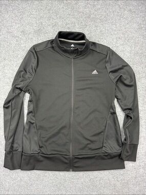Adidas Black Golf Full Zip Jacket